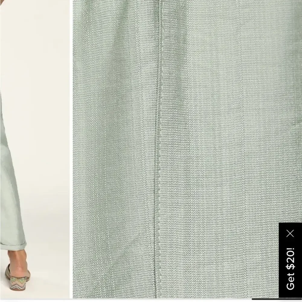 Weekend Date Dusty Sage Cropped Paperbag Waist Pants
Lulus - Picture 5 of 11